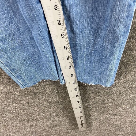 Madewell Jeans Women 24 Plus Blue Denim Light Wash Curvy High Rise Skinny Casual - Picture 7 of 11